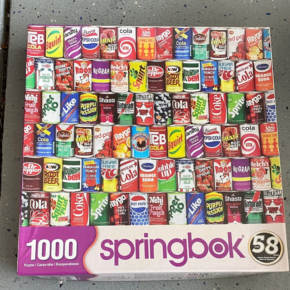Springbok Soda Can Puzzle